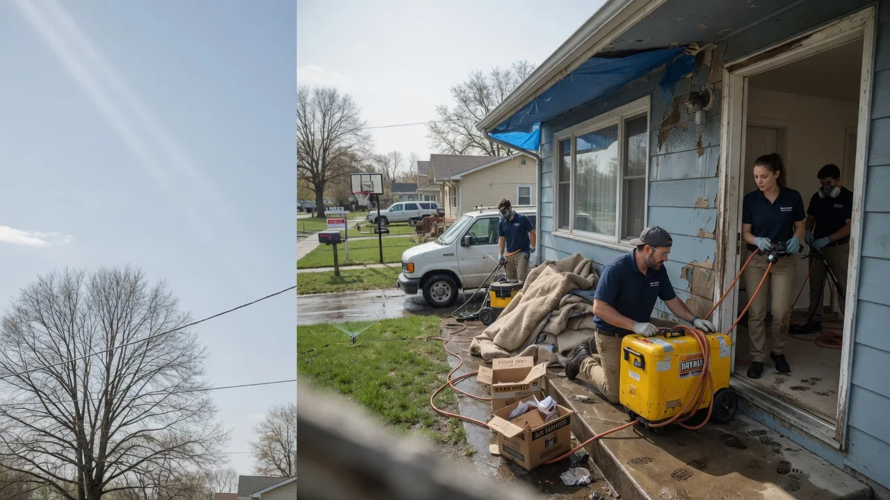 Basement Flood Cleanup in Conway, MO near me